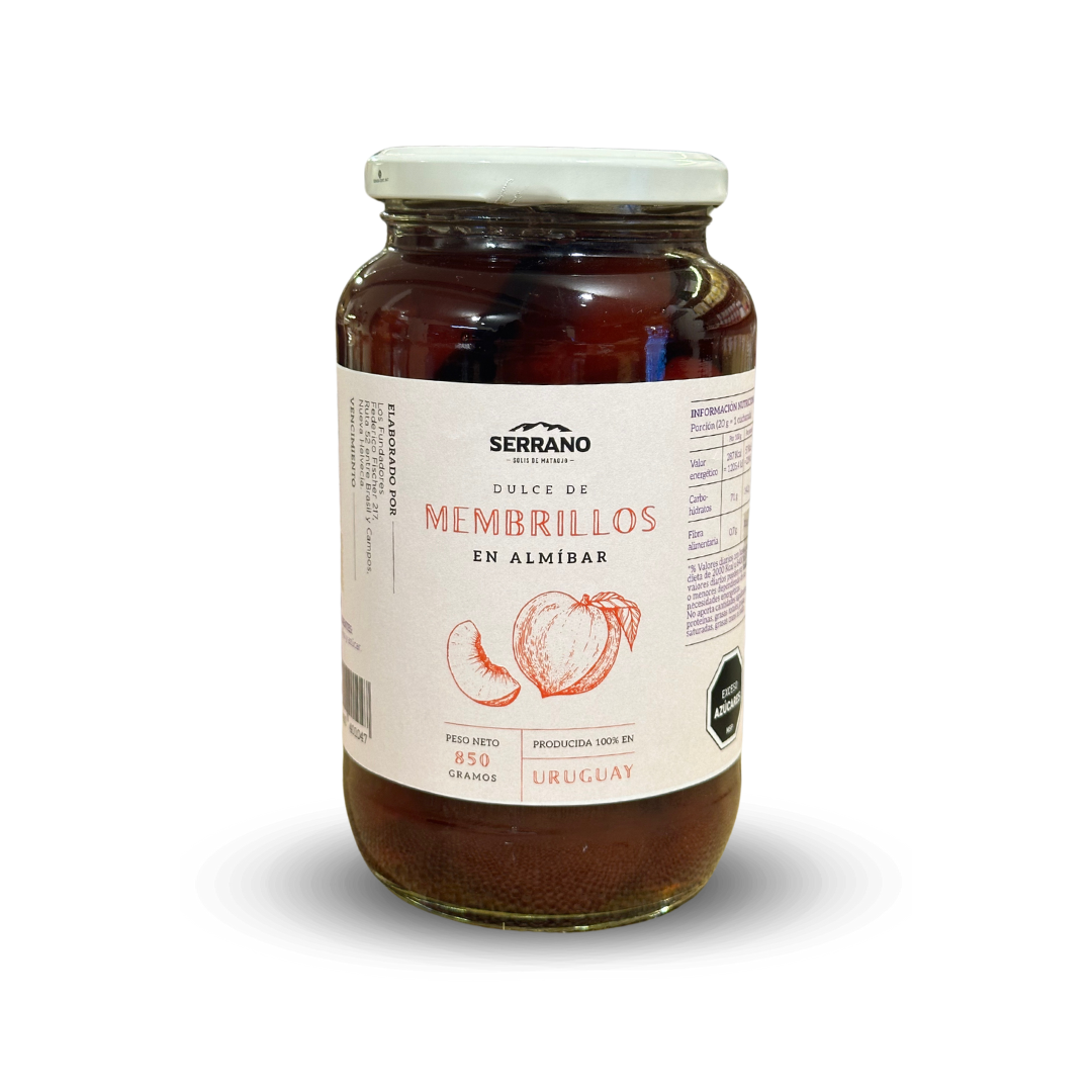 Membrillos en Almíbar, Naturales, Orgánicos