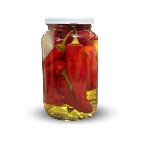 Ajíes 850g, artesanales, picantes o suaves