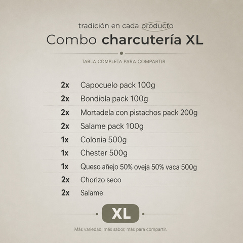 Combo Charcutería XL
