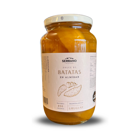 Batatas en almíbar, Artesanales, Orgánicas