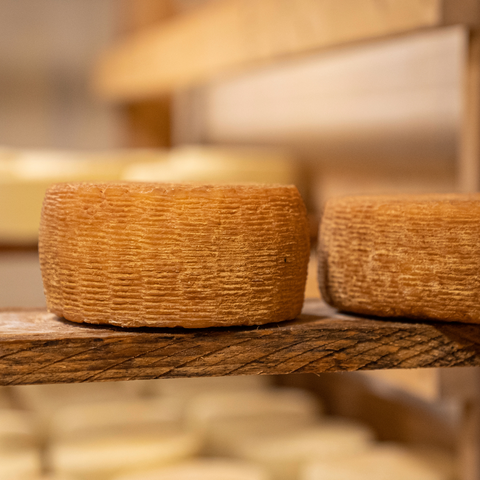 Queso Chester, artesanal, picante