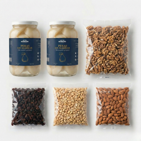 Combo Peras sin azúcar + Mix Frutos Secos
